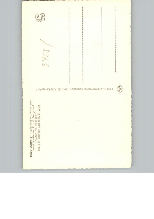 Rengsdorf Hotel-Weinrestaurant Haus Schmitz – Bild 2
