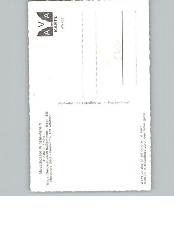 Mayschoss Mayschosser Winzer-Verein – Bild 2