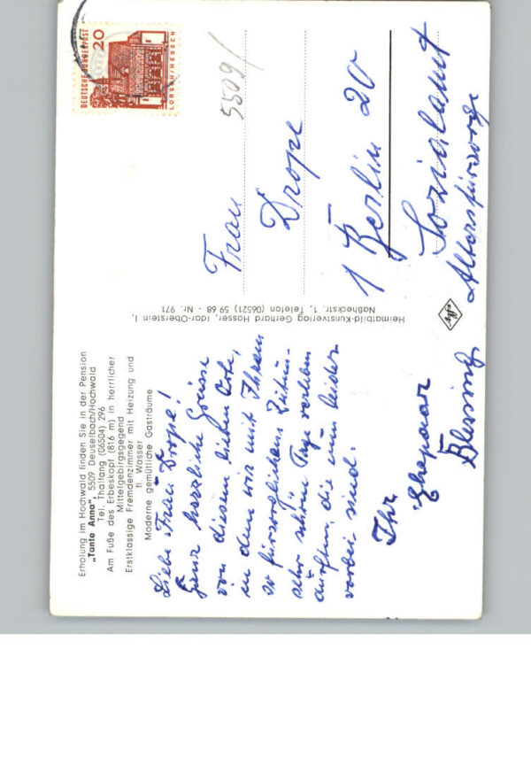 Deuselbach Pension Tante Anna – Bild 2