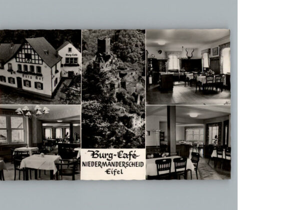 Niedermanderscheid Eifel Burg-Cafe