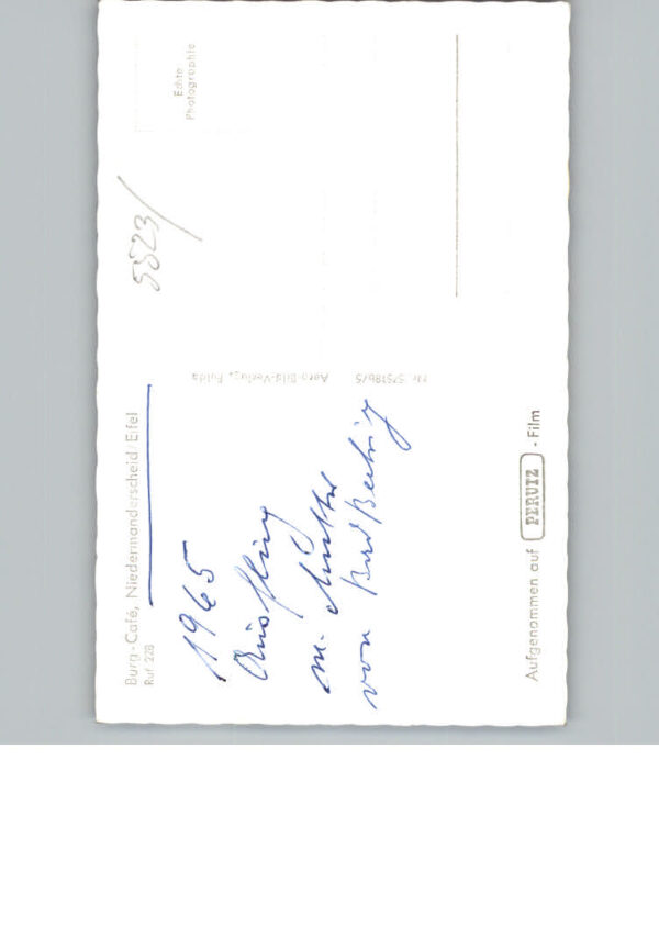 Niedermanderscheid Eifel Burg-Cafe – Bild 2