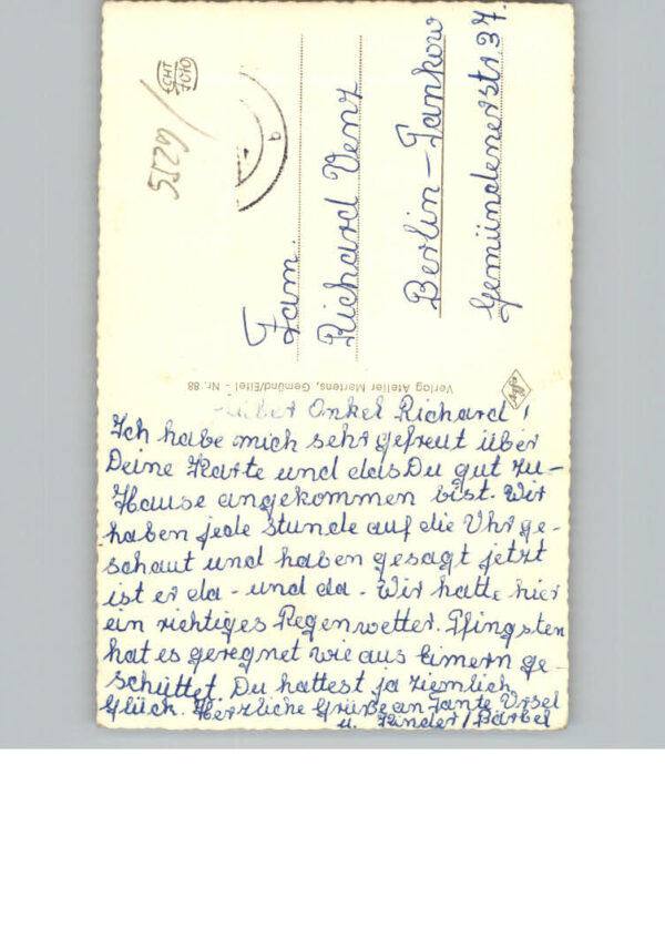 Gemuend Eifel Kur-Pension Kammers – Bild 2