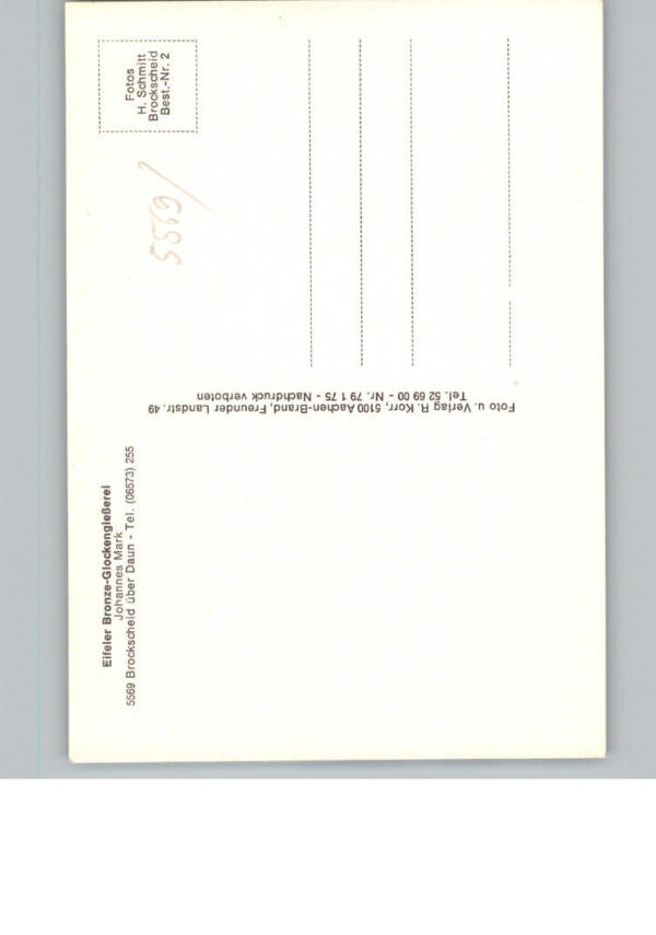 Brockscheid Eifeler Glockengiesserei – Bild 2