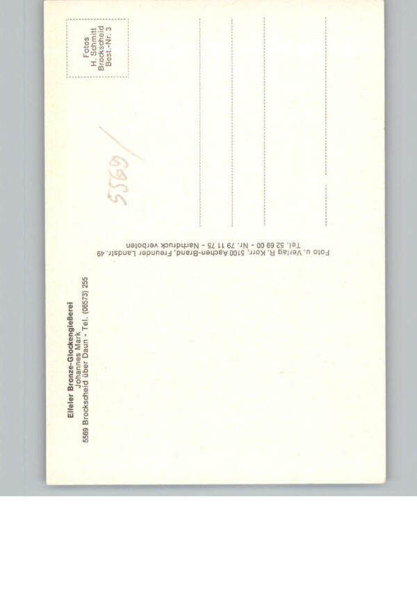 Brockscheid Eifeler Glockengiesserei – Bild 2