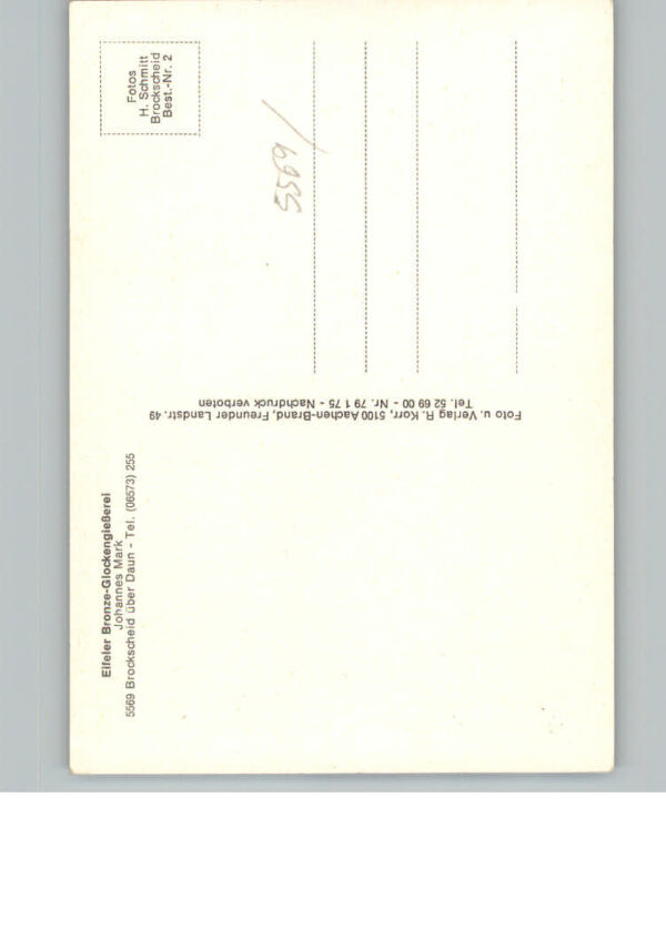 Brockscheid Eifeler Glockengiesserei – Bild 2