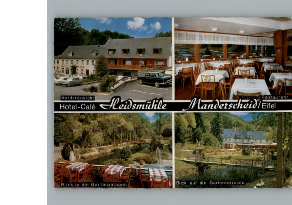 Manderscheid Eifel Hotel Cafe Heidsmuehle