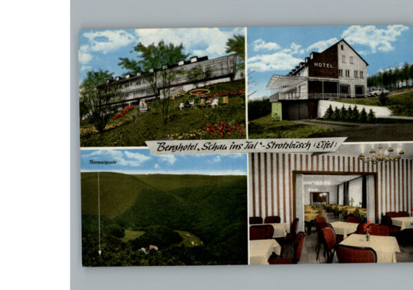 Strotzbuesch Berghotel Schau ins Tal
