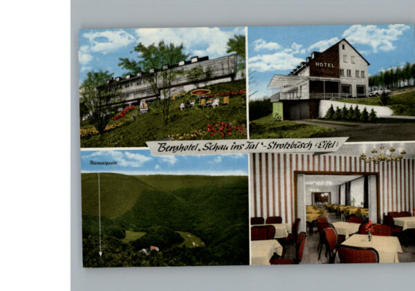 Strotzbuesch Berghotel Schau ins Tal