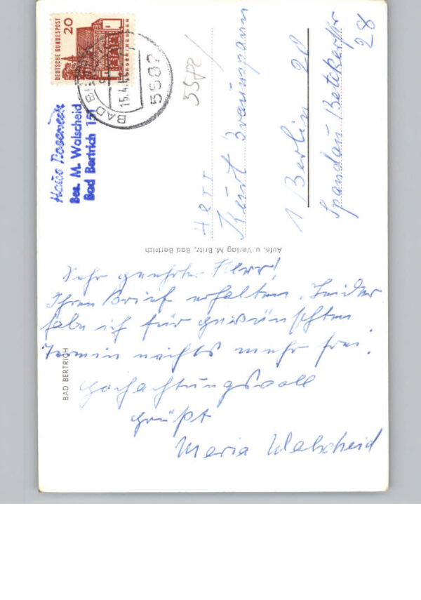 Bad  Bertrich Haus Roseneck – Bild 2