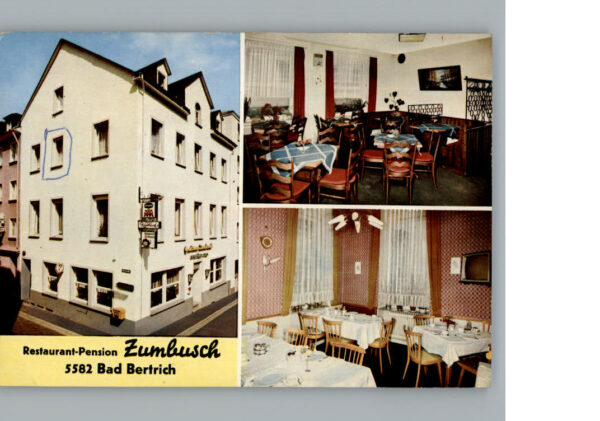 Bad  Bertrich Restaurant Pension Zumbusch
