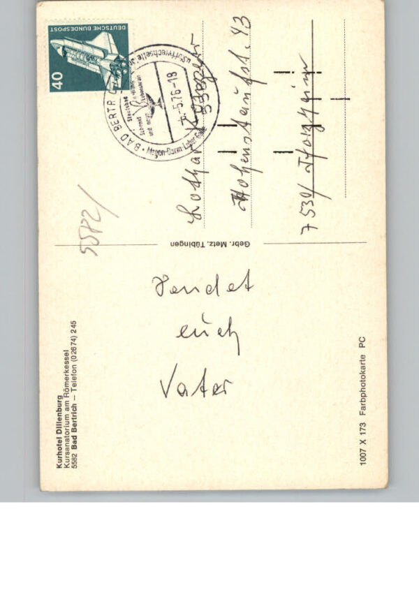 Bad  Bertrich Kurhotel Dillenburg – Bild 2