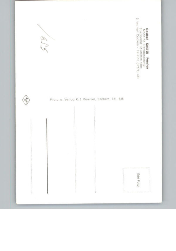 Valwig Gasthof Kaster – Bild 2