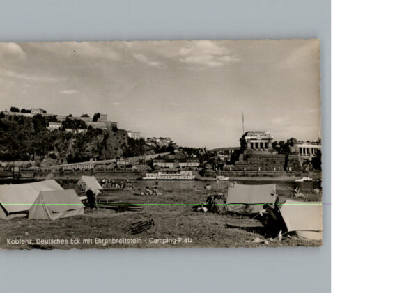 Koblenz Rhein Dt. Eck Ehrenbreitstein, Campingplatz