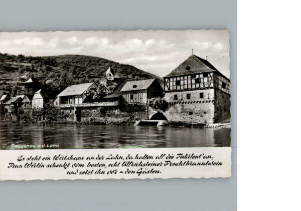 Dausenau Altes Wirtshaus an der Lahn