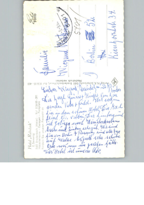 Brodenbach Hotel Rebstock – Bild 2