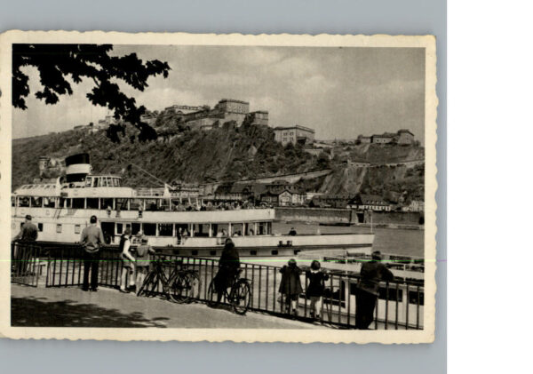 Koblenz Rhein Rheinpromenade Ehrenbreitstein