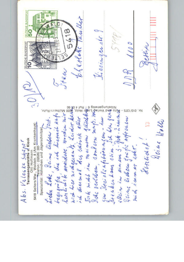 Selters Westerwald Gaststaette Hoffmann Krankenhaus – Bild 2