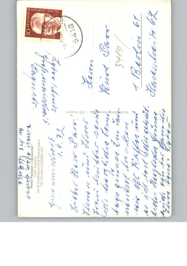 Grossmaischeid Hotel Pension Tannenhof – Bild 2
