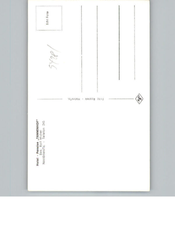 Nastaetten Hotel Pension Tannenhof – Bild 2