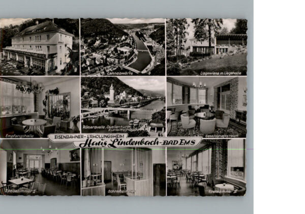 Bad Ems Eisenbahner-Erholungsheim Haus Lindenbach