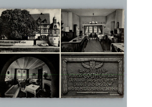 Niederlahnstein Historisches Wirtshaus an der Lahn