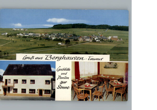 Berghausen Katzenelnbogen Gaststaette-Pension Zur Sonne