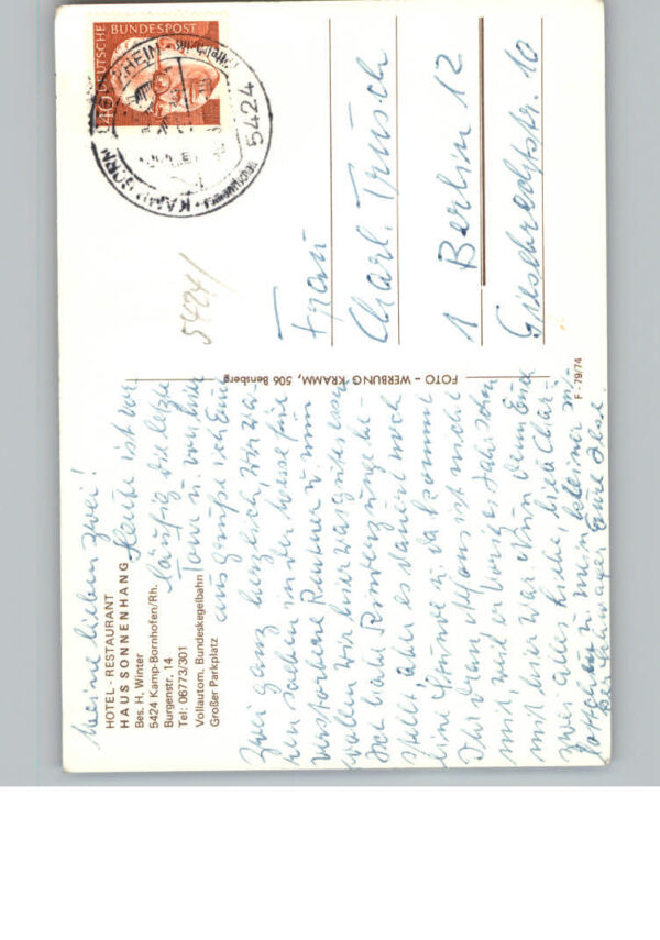 Kamp-Bornhofen Hotel Haus Sonnenhang – Bild 2