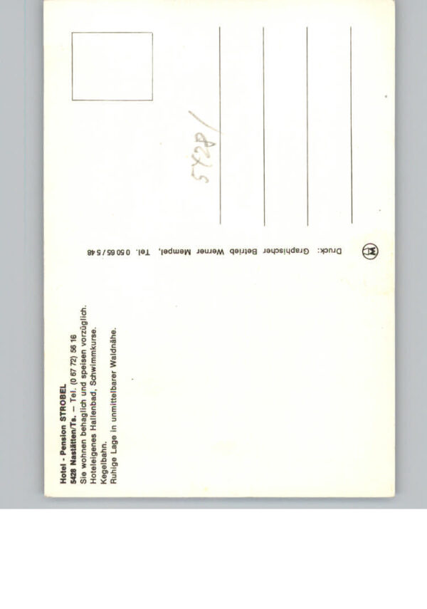 Nastaetten Hotel Pension Strobel – Bild 2