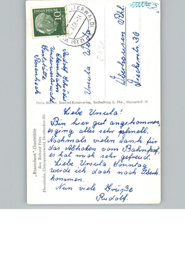 Ebernhahn Gaststaette Rosenheck – Bild 2