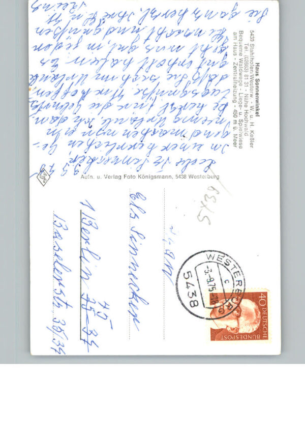 Stahlhofen Westerwald Haus Sonnenwinkel – Bild 2