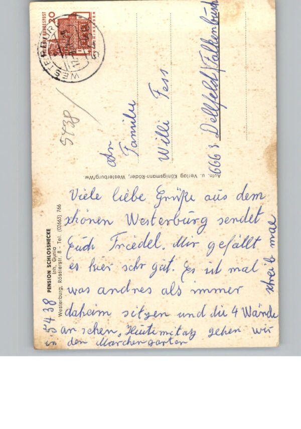 Westerburg Westerwald Pension Schlosshecke – Bild 2