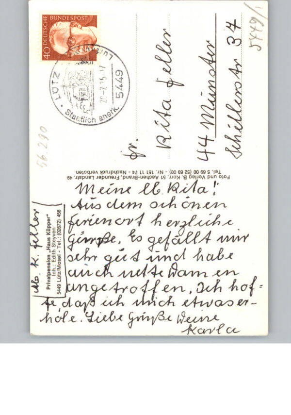 Luetz Luetzbachtal Privatpension Haus Kuepper – Bild 2