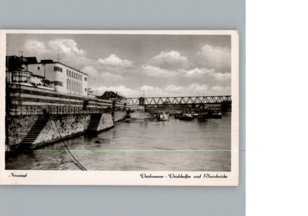 Neuwied Rhein Deichcafe Rheinbruecke