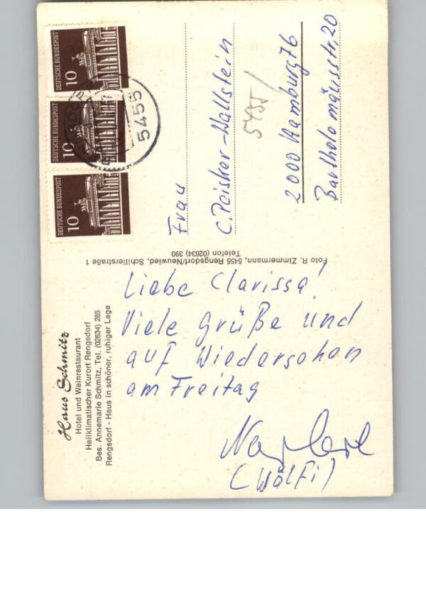Rengsdorf Hotel Restaurant Haus Schmitz – Bild 2
