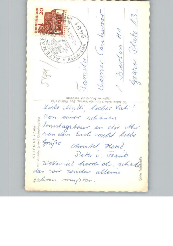 Altenahr Fliegeraufnahme – Bild 2