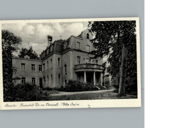 Ahrweiler Ahr Kuranstalt Villa Sophie