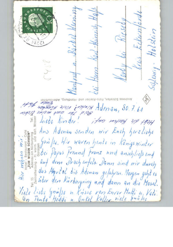Adenau Ahrweiler Rheinland-Pfalz Hotel Restaurant, Cafe  Zum wilden Schwein – Bild 2