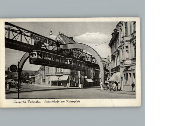 Wuppertal Kaiserplatz Schwebebahn
