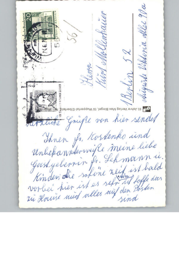Wuppertal Hauptstrasse Postamt, Solinger Strasse – Bild 2