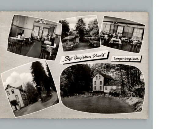 Langenberg Rheinland Gaststaette Pension Zur Bergischen Schweiz