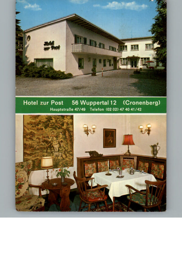 Wuppertal Hotel Zur Post