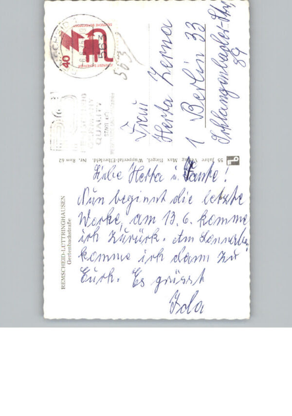 Remscheid Gertenbachstrasse – Bild 2