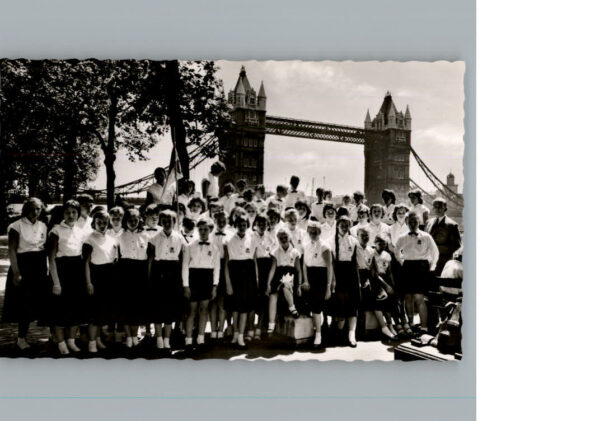 Remscheid Foto-Karte Kinderchor in London