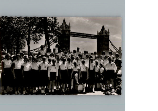 Remscheid Foto-Karte Kinderchor in London