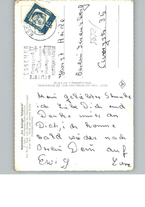 Wermelskirchen Gaststaette Zur Solinger Talsperre – Bild 2