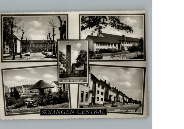 Solingen Ketzberger Str. Burgunder- u. Normannenstr.