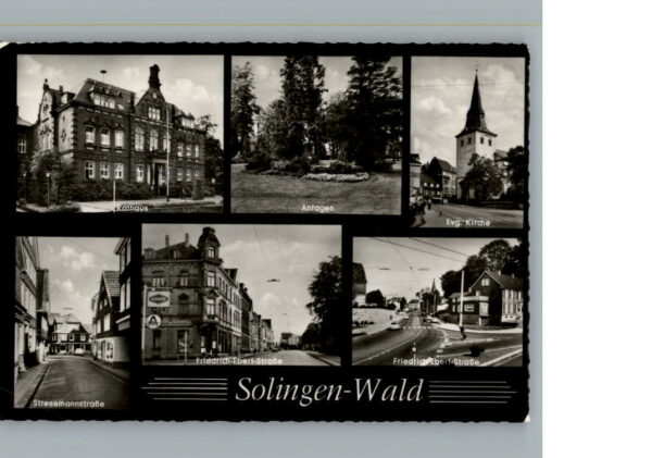 Wald Friedrich-Ebert-Str.Stresemannstr., ...