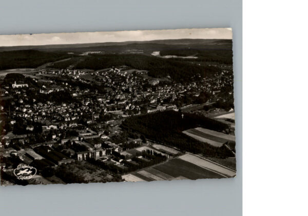 Menden Sauerland Fliegeraufnahme