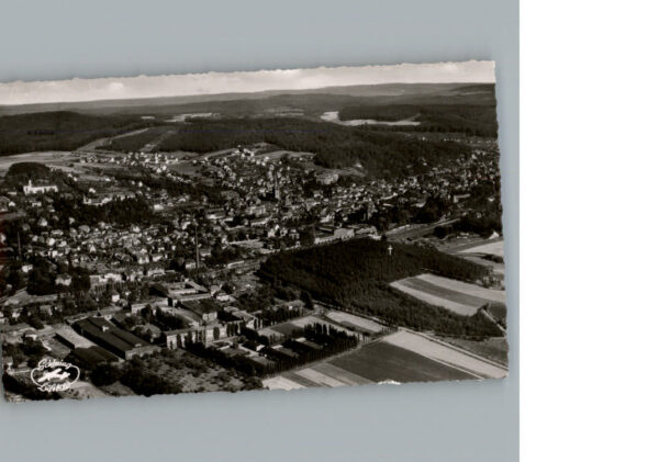 Menden Sauerland Fliegeraufnahme