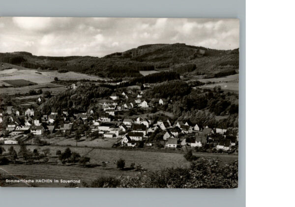 Hachen Sauerland Fliegeraufnahme